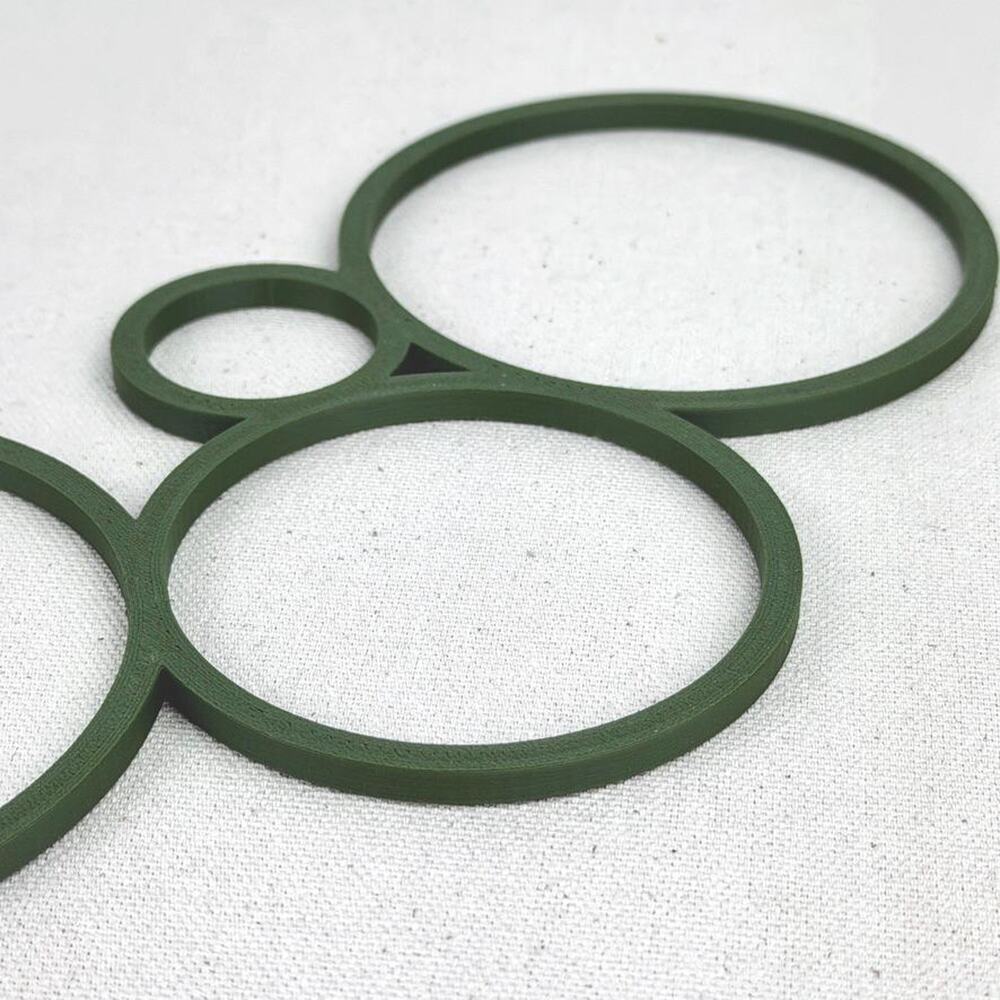 Plant Trellis,Bubble Inspired Plant Support,Geometric Circles,Indoor,11.5" tall - Picture 8 of 11